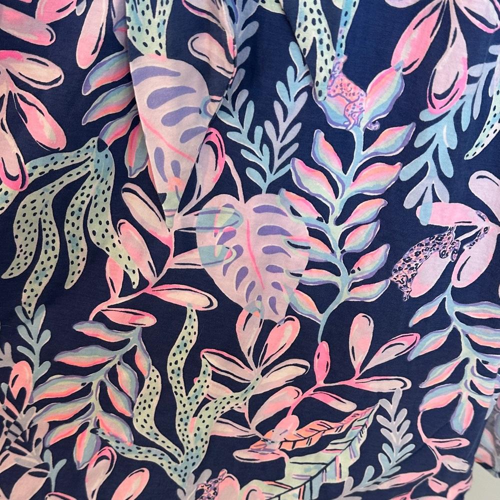 Lilly Pulitzer Kierna Midi Dress in “Oyster Bay Navy You’ve Been Spotted” - Picture 6 of 6